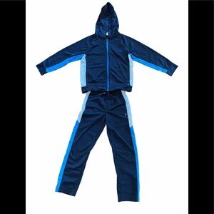EUC Gymboree Boys navy track suit Medium (7-8)